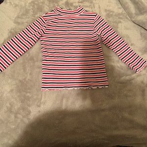 My baby out grew this shirt very good quality.